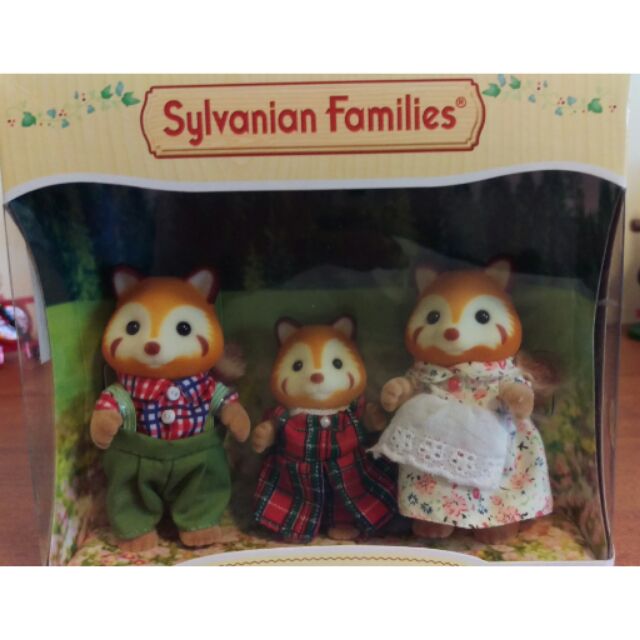 森林家族 Sylvanian Families 歐版浣熊家庭組 (手不可持物)