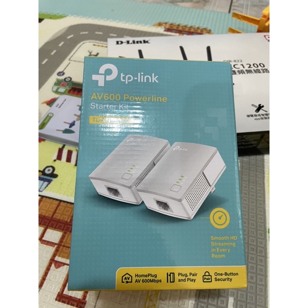 TP-LINK TL-PA4010KIT AV600 微型電力線網路橋接器 雙包組(KIT)