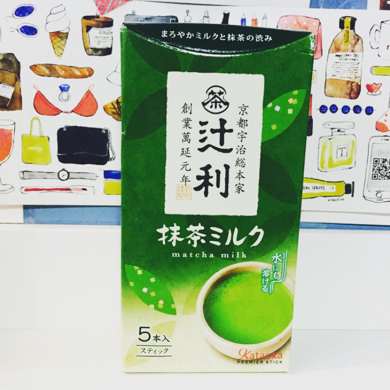 🌸京都抹茶牛奶沖泡式「辻利」🌸