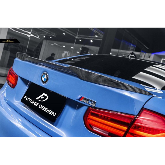 【Future_Design】BMW F80 M3 專用 FD 抽真空 碳纖維 卡夢 尾翼 CARBON 現貨