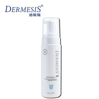 Dermesis迪敏施 (福利品) Plus_涵鈣修護潔淨慕絲 200ml 有效期2025年以上-外盒外觀外漏 產品正常