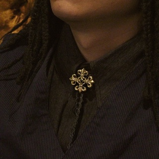 Sting925 STB_02 Bolo Tie 真皮純銀波洛領帶