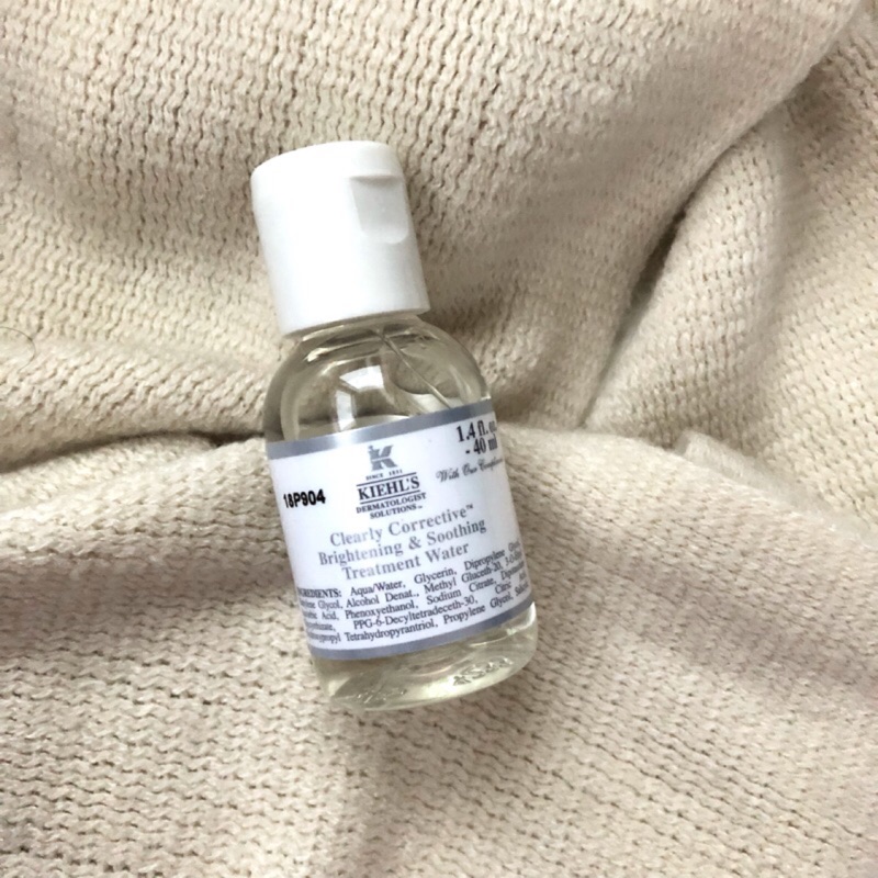 美國帶回 Kiehl S契爾氏激光極淨白機能水40ml 蝦皮購物