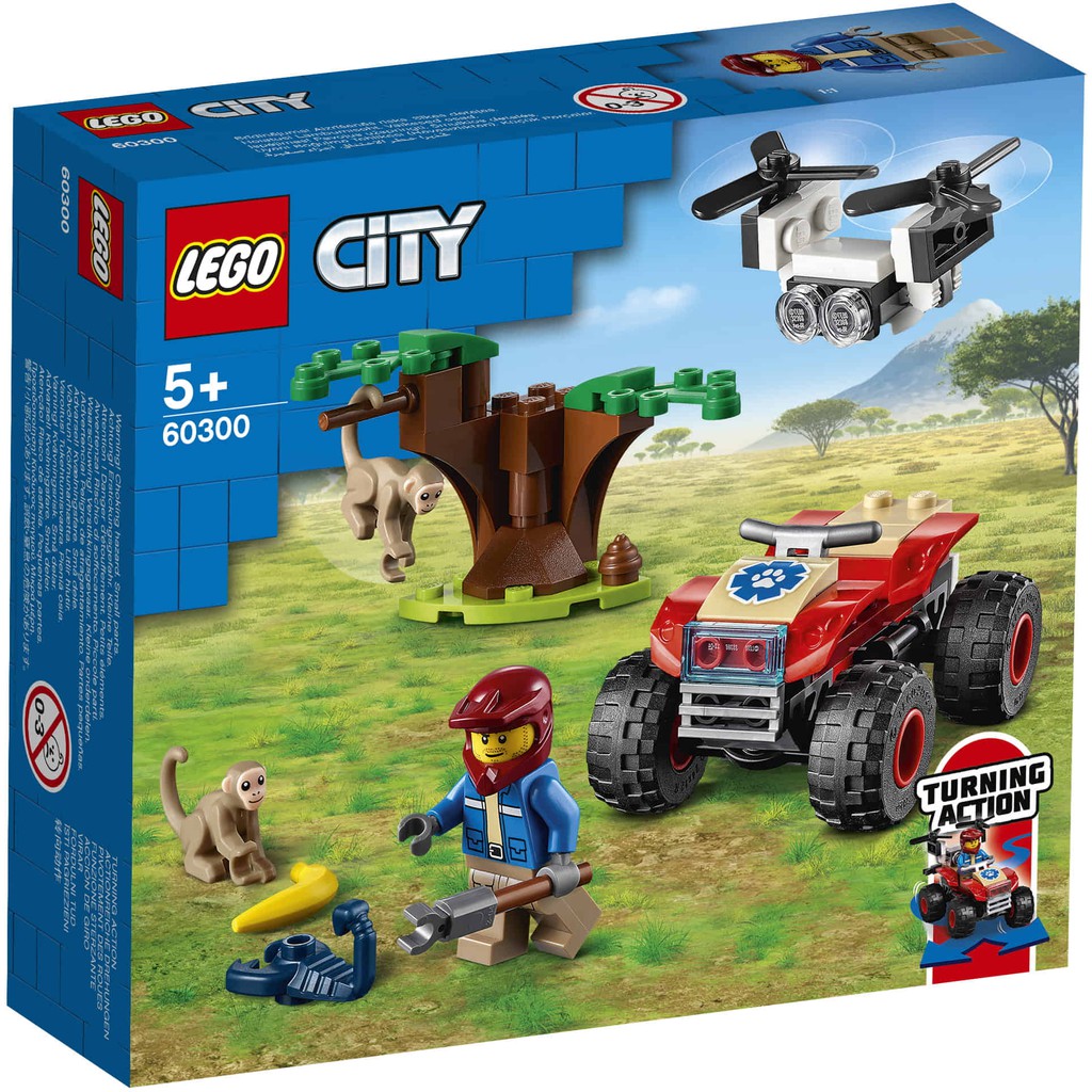 LEGO 樂高 60300 野生動物救援沙灘車