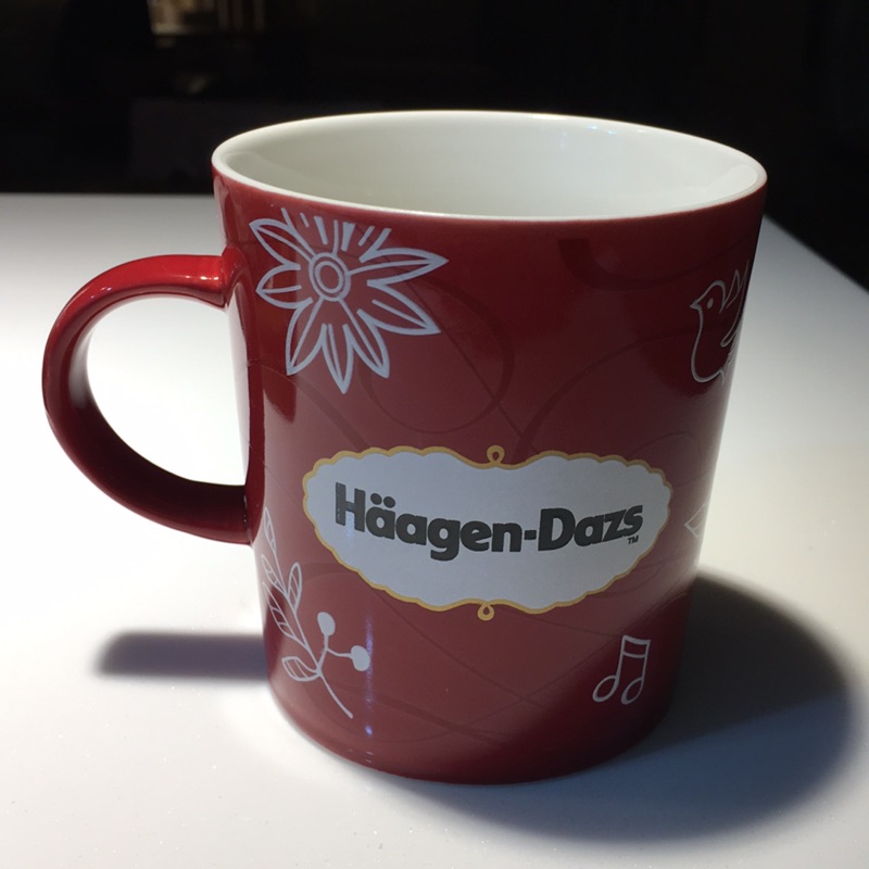 哈根達斯Haagen-Dazs馬克杯。咖啡杯