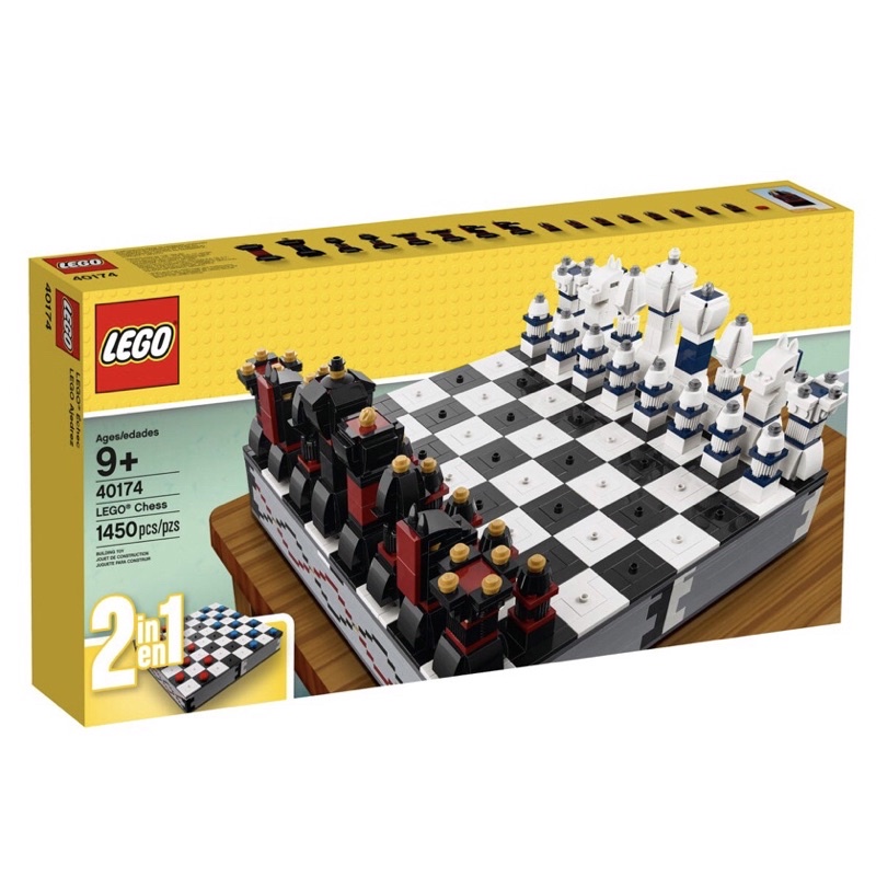 ｜樂爆王｜LEGO 40174 西洋棋盤 跳棋 Chess Set 樂高