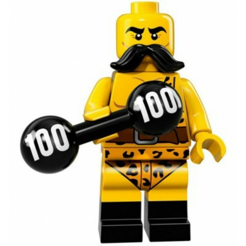 LEGO 樂高 71018 第17代人偶包 2號 舉重男 Minifigures 全新品 玉米人 火箭人 動物人