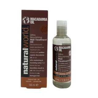 Natural World 護髮油 macadamia oil 澳洲堅果油款 100ml