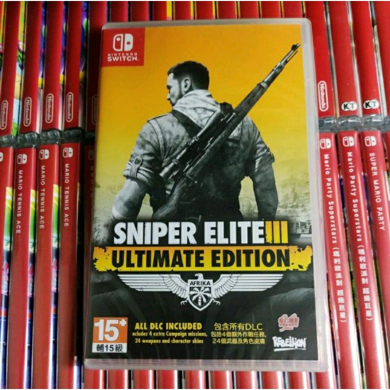 【現貨 24小時內出貨】switch 任天堂 狙擊之神3 終極版 Sniper Elite 3 中文版  狙擊精英3