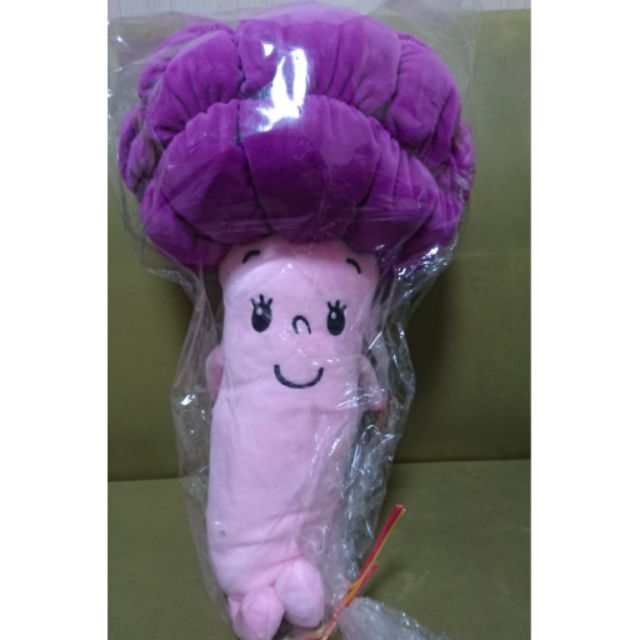 紫色花椰菜玩偶娃娃