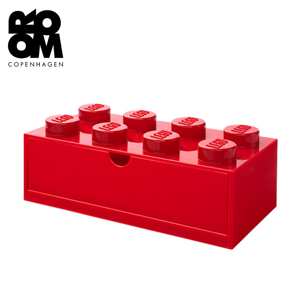 Room Copenhagen 樂高 LEGO 樂高桌上型八凸抽屜收納箱(多色可選) 現貨 廠商直送