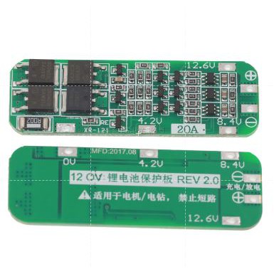 3串11.1V 12V 12.6V 18650 鋰電池充電保護板 可啟動電鉆 20A電流
