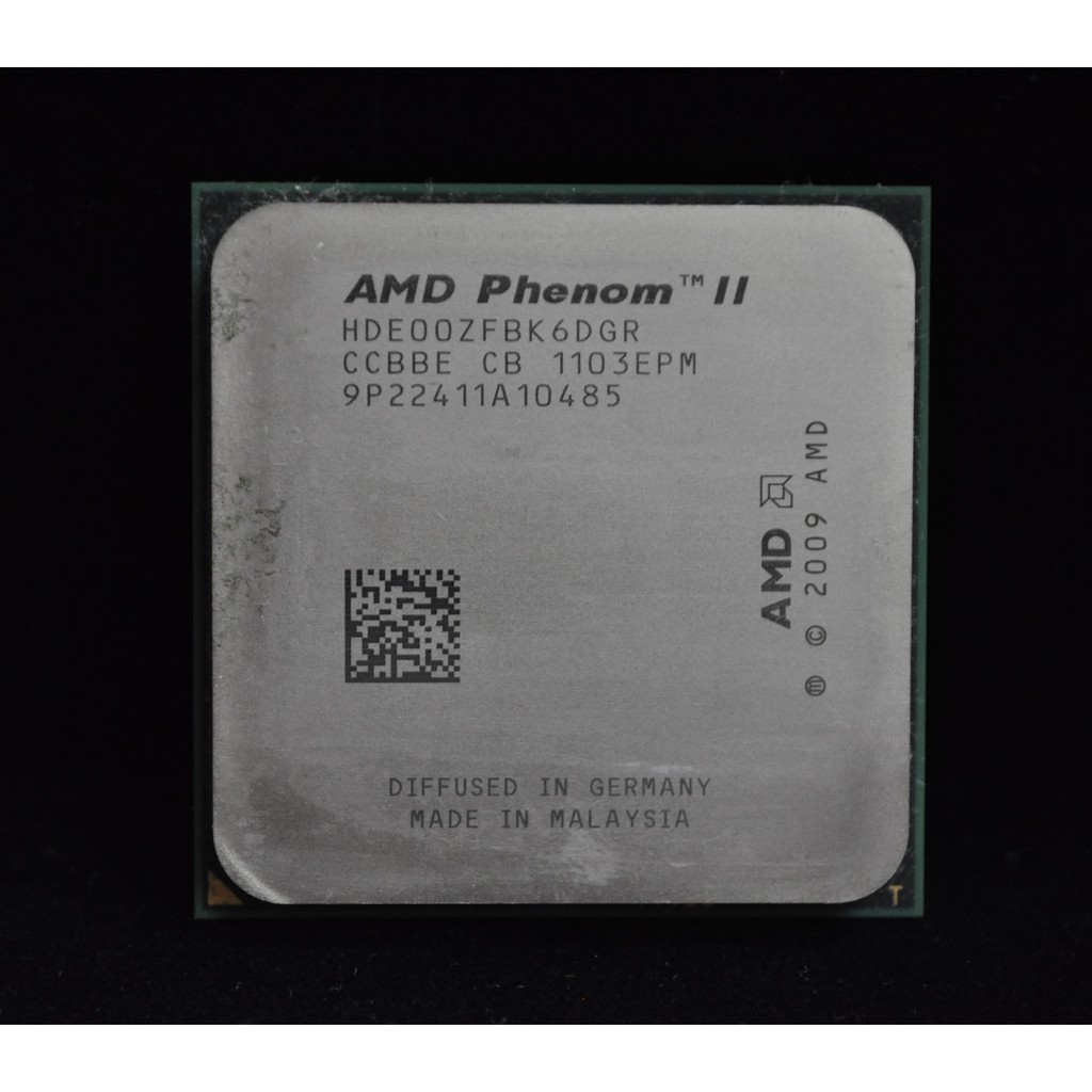 AMD Phenom II X6 1100T 六核旗艦版 黑盒版 (AM3 3.7G) 1075T 1090T 參考