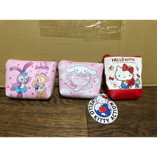 小零錢包 達菲熊 史黛拉 大耳狗 hello kitty 凱蒂貓 鬼滅之刃 炭治郎