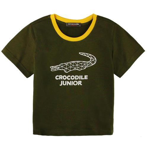 Crocodile Junior『小鱷魚童裝』585404印圖T恤-小童Ggo(G購)