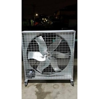 中部批發 54吋 1HP 三相220V 通風機 箱型排風機 廠房散熱風扇 移動式風車 附煞車輪 可移動 工廠通風 訂製