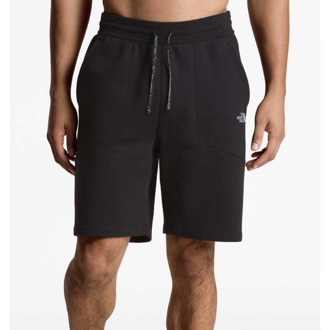 the north face logo shorts