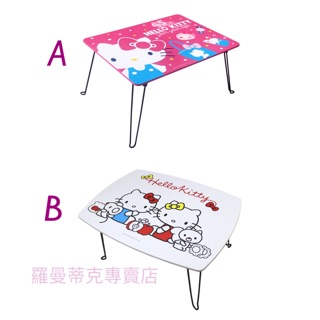 限時優惠【羅曼蒂克專賣店】木製 正版 Hello Kitty 長桌 折疊桌 和室桌 筆電桌 茶几