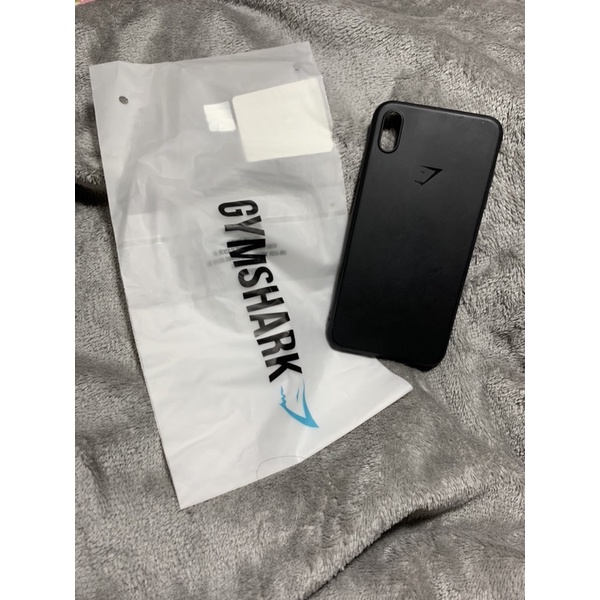 二手現貨]黑色- 英國GYMSHARK IPHONE XS MAX CASE 手機保護殼（雪豹健身） | 蝦皮購物