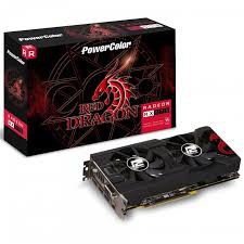 憾訓 Powercolor 紅龍 RED DRAGO RX570 4g 雙風扇