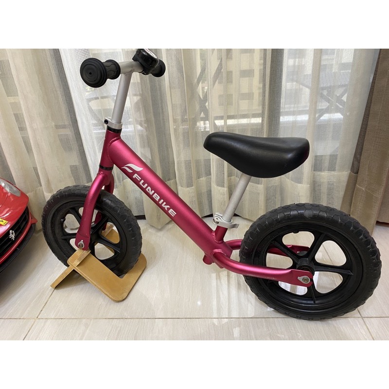 《二手》Funbike滑步車-桃紅色9成新