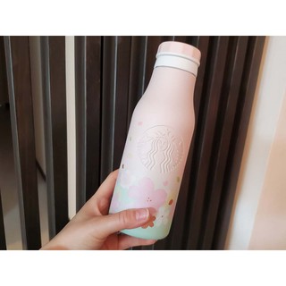 Ariel's Wish日本星巴克2020櫻花季第一彈櫻花杯霧面漸層不鏽鋼保溫杯保溫瓶咖啡杯隨行杯日本代購-絕版現貨B款