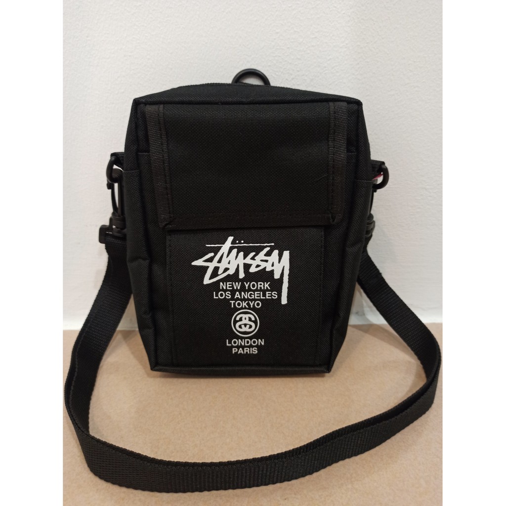 限時自取免費送★便宜賣 全新 Stussy 字樣 斜背包 側背包 肩背包 休閒包 小方包