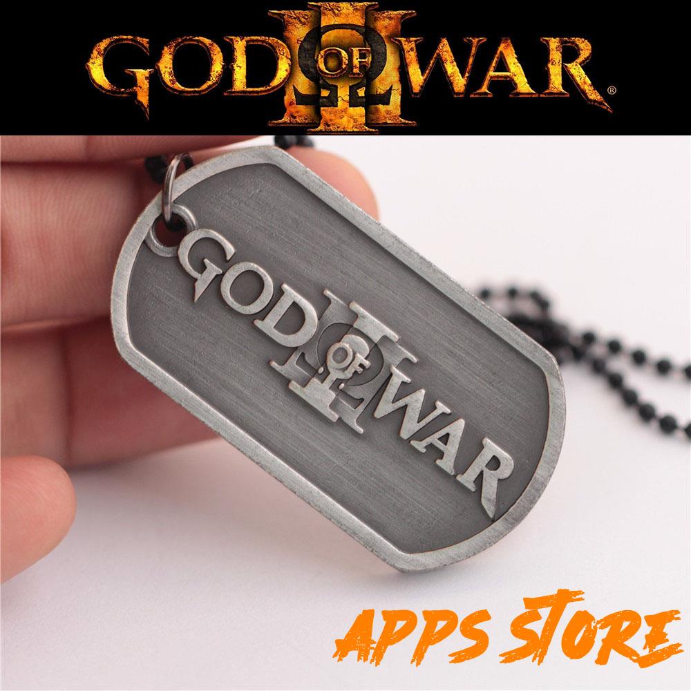 [APPS STORE]GOD OF WAR 3 戰神3 狗牌項鏈 鑰匙圈