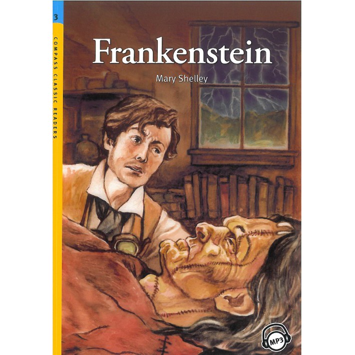 CCR3:Frankenstein (with MP3) / Mary Shelley 文鶴書店 Crane Publishing