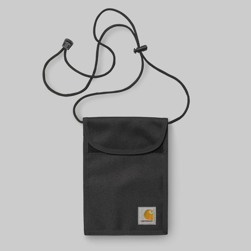 【A-KAY0】CARHARTT WIP COLLINS NECK POUCH 尼龍 掛頸包 黑【I020835BK】