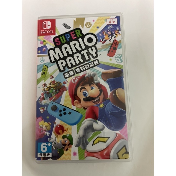 Switch 二手 超級瑪利歐派對 中文版 Super Mario Party