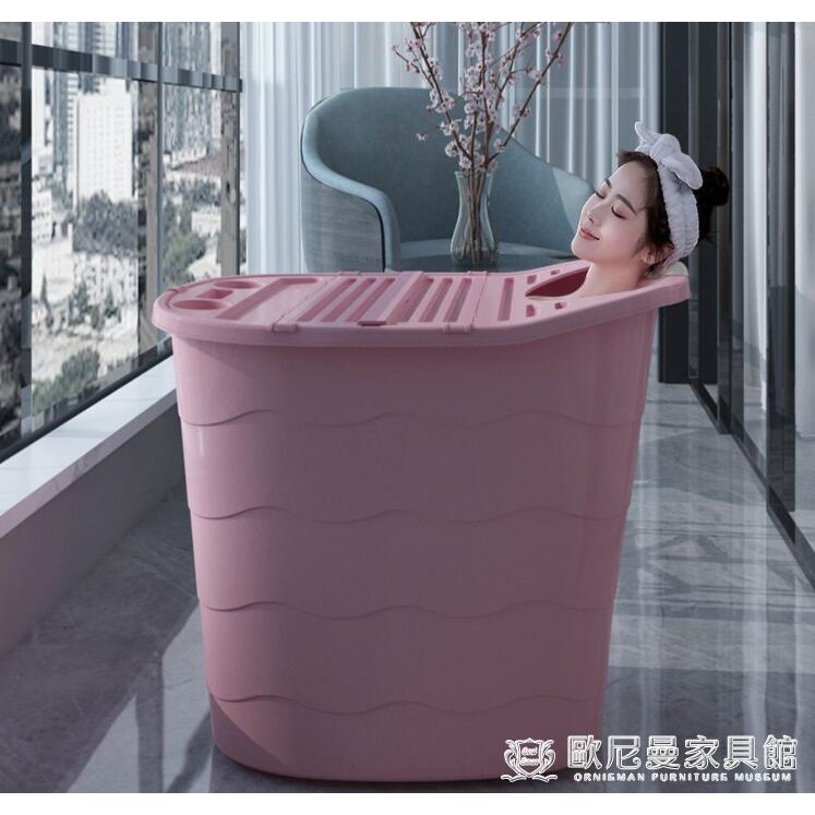 店長推薦 維宣高水位浴桶大人泡澡桶成人洗澡桶兒童洗澡盆家用澡盆塑料浴缸 蝦皮購物