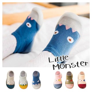 現貨有怪獸0-3歲寶寶軟底學步鞋 兒童室內鞋 寶寶防滑襪