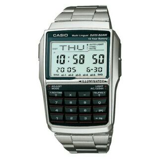 CASIO手錶 經緯度鍾錶《記憶電話、計算機電子錶》計算機手錶 全新 臺灣卡西歐公司貨【↘990】DBC-32D