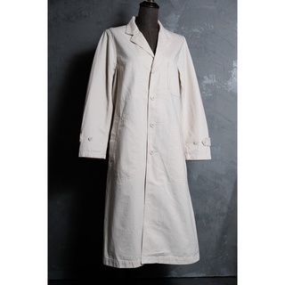 BEAMS BOY 17S/S Shop Coat 米白棉質工作大衣