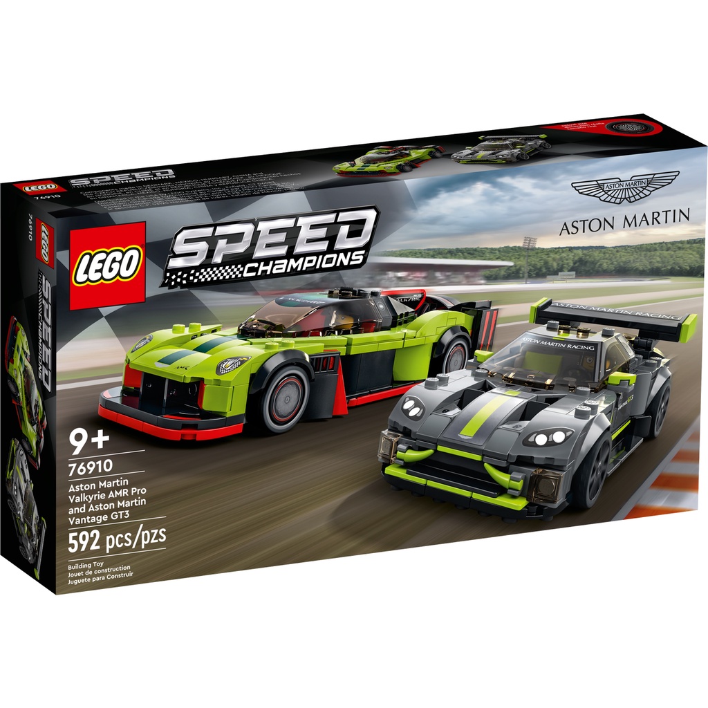LEGO 樂高 76910 Aston Martin Valkyrie AMR Pro and Vantage GT3