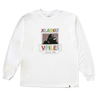 XLARGE - OG X VFILES L/S TEE 薄長T (白色) 化學原宿