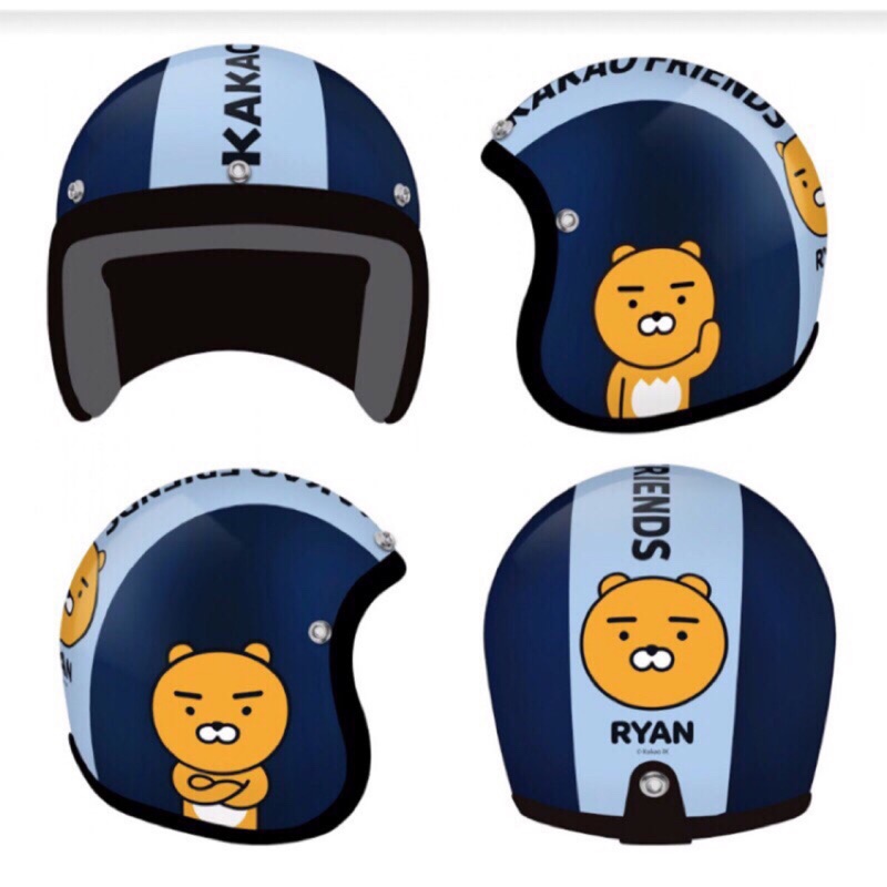 現貨 全家集點 Kakao Friends 韓國萊恩安全帽ryan 蝦皮購物