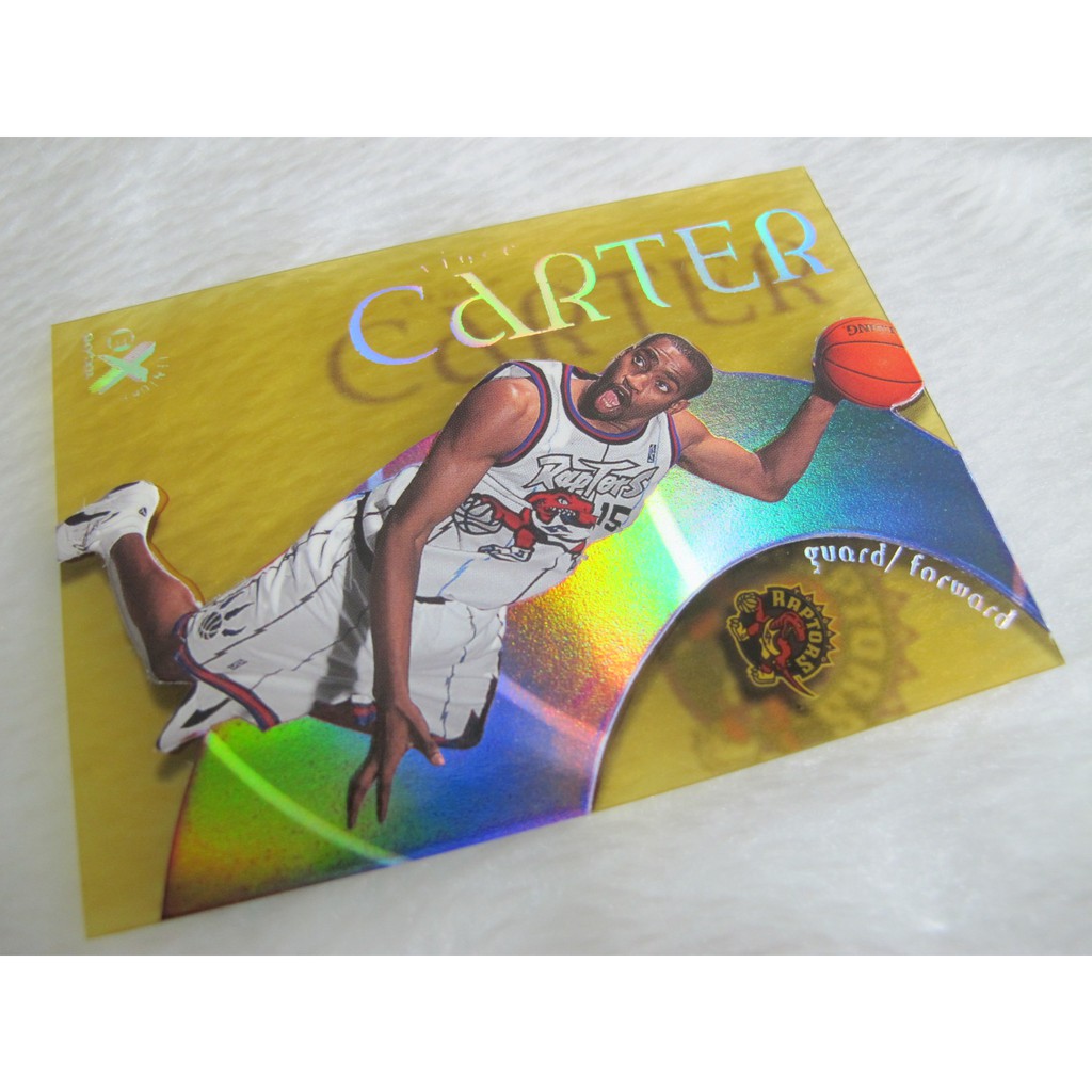 ~Vince Carter~ 1999年EX RC 加拿大飛人/文斯·卡特 NBA球星 透明彩虹 新人卡 Rookie