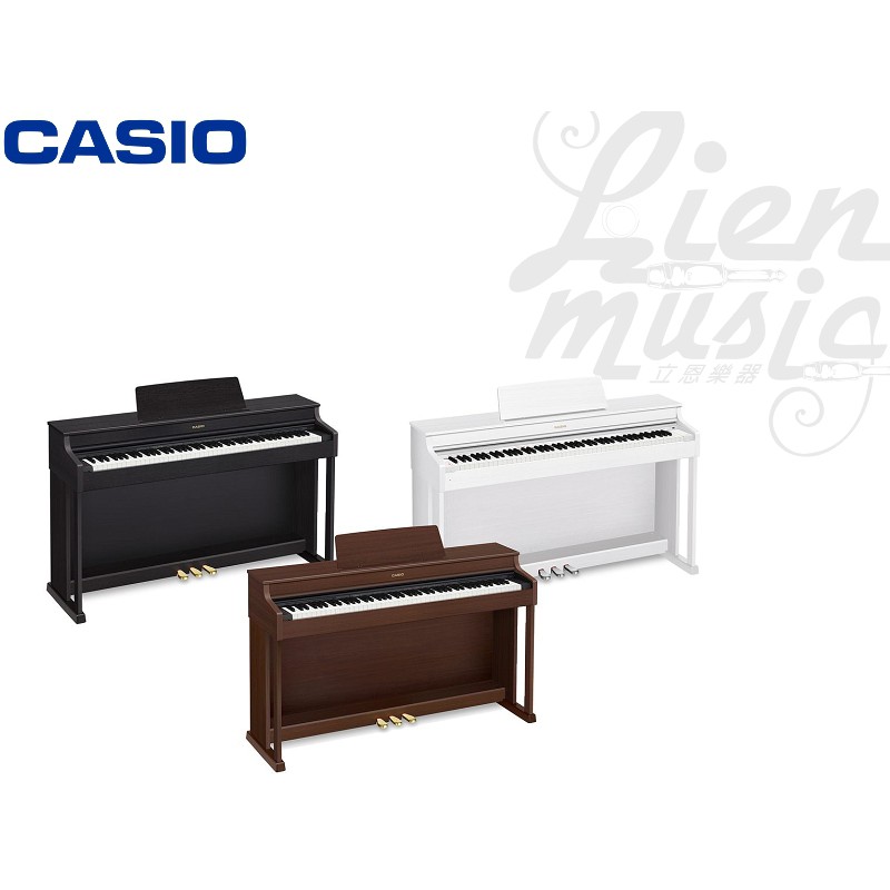 立恩樂器 卡西歐經銷》可聊聊分期0 CASIO AP-470 黑色 白色 咖啡色  88鍵 電鋼琴 數位鋼琴AP470