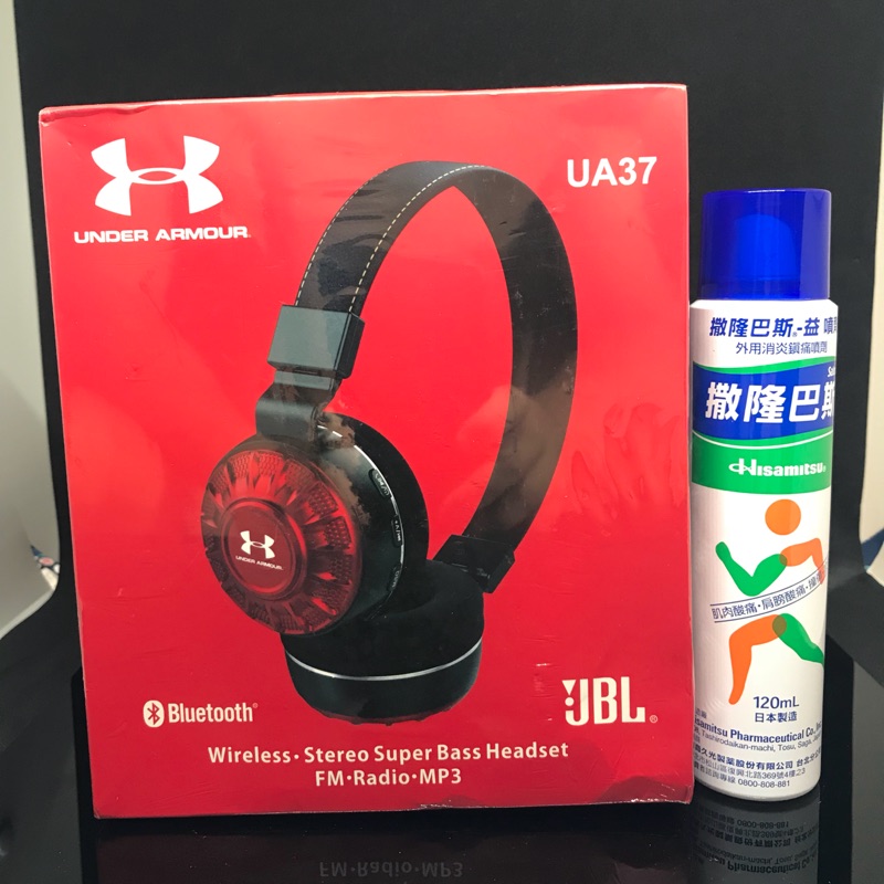 Under armour JBL UA37 藍牙耳機🎧 可插記憶卡