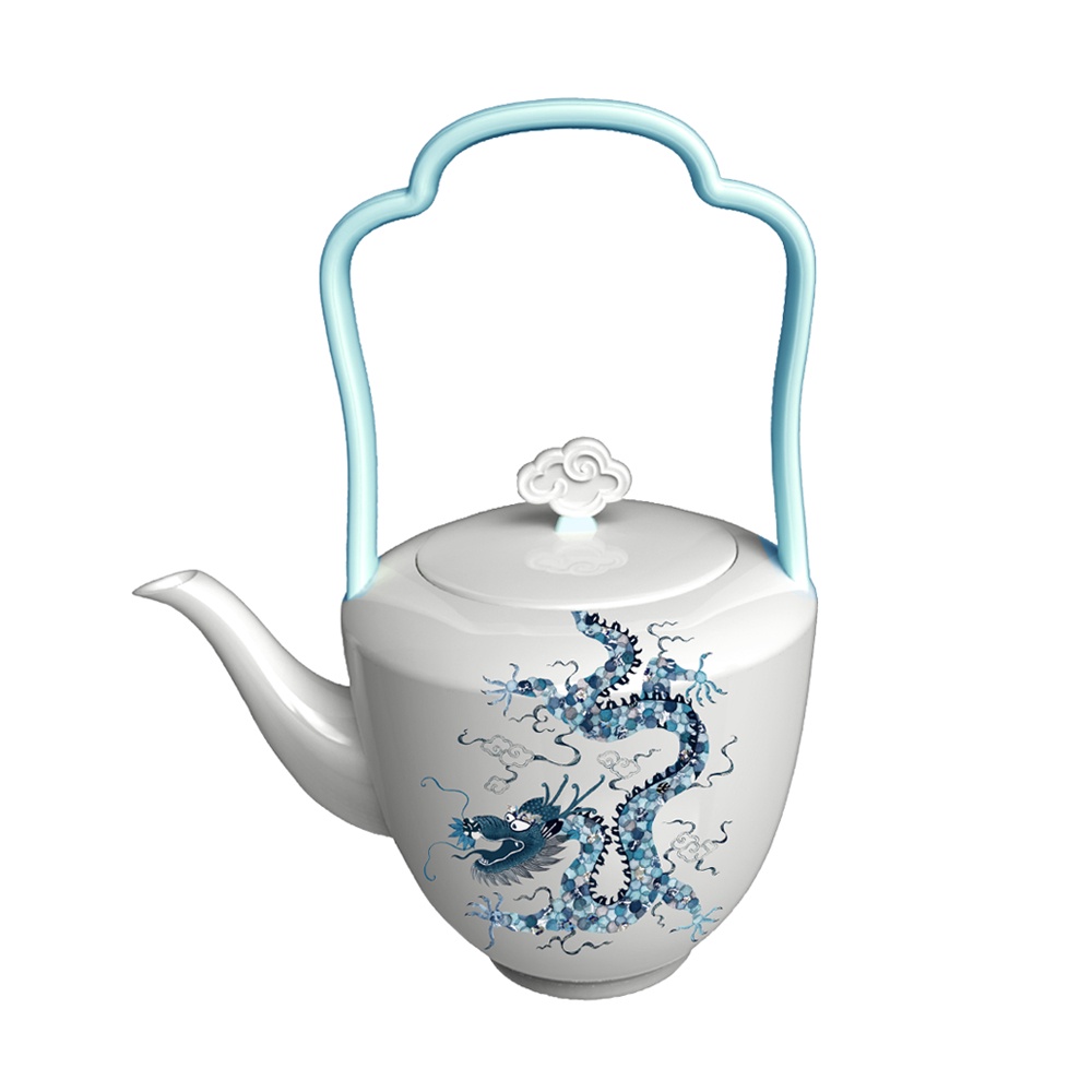 世紀龍顏-中式提梁茶壺