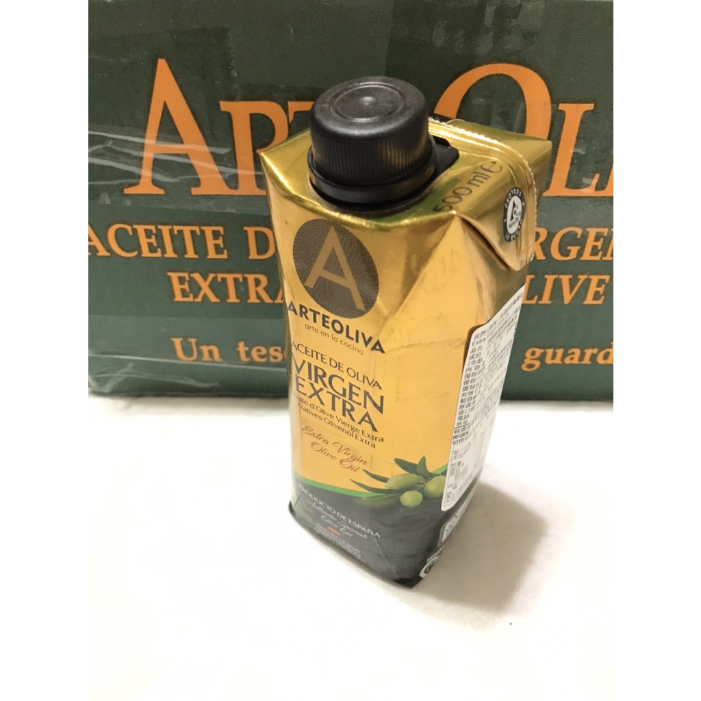 西班牙 ARTEOLIVA 頂級藝術冷壓初榨橄欖油 500ml (購買6瓶or2組以上 請選宅配