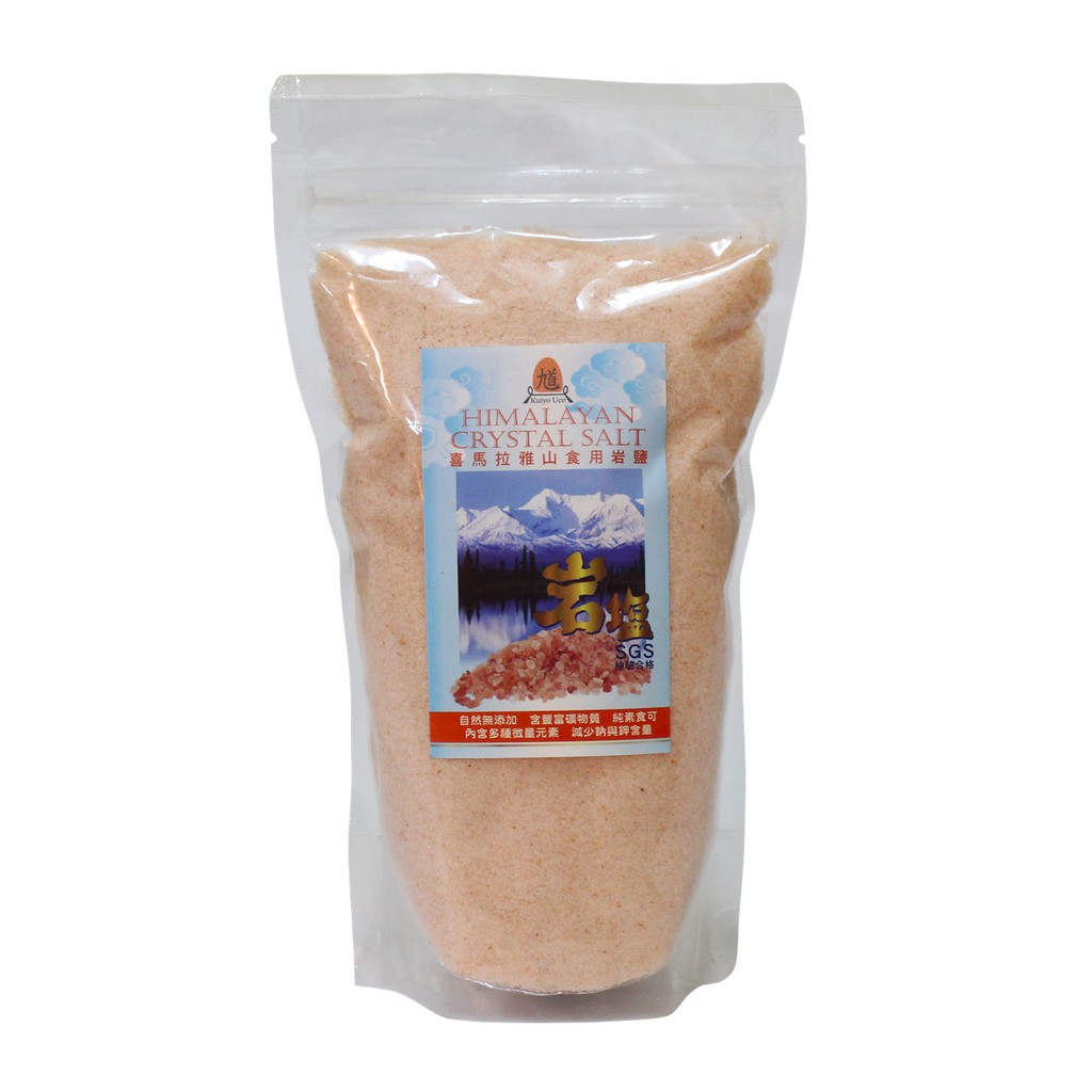 喜馬拉雅山 玫瑰鹽 食用鹽 500g*1包 細粉 顆粒 大包裝 補充包 家庭號