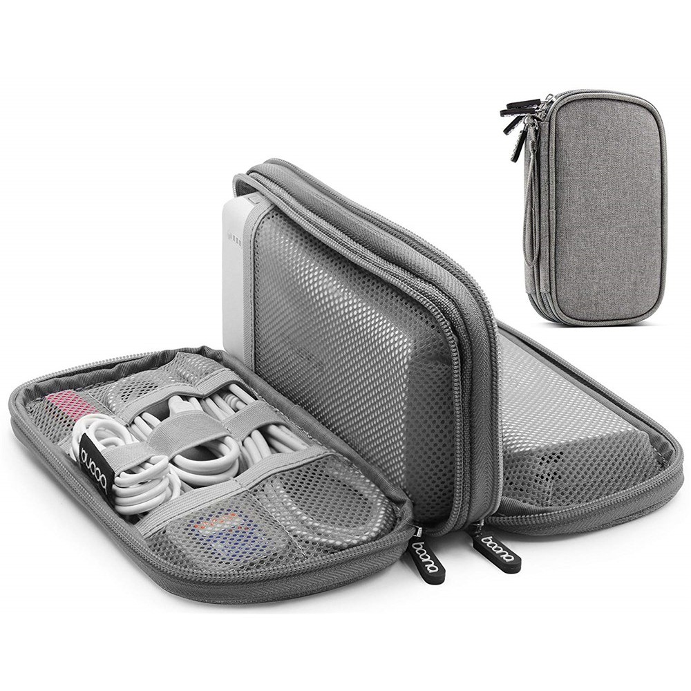 包納旅行數碼收納包充電寶保護套適用小米2羅馬仕10000/20000毫安移動電源收納包袋