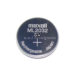 【UCI電子】(G-2) Maxell ML2032 3V 可充式 充電式 鋰電池