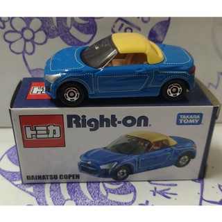 (現貨) Tomica 多美 非賣品 Right-on 特注 Daihatsu Copen 敞篷車
