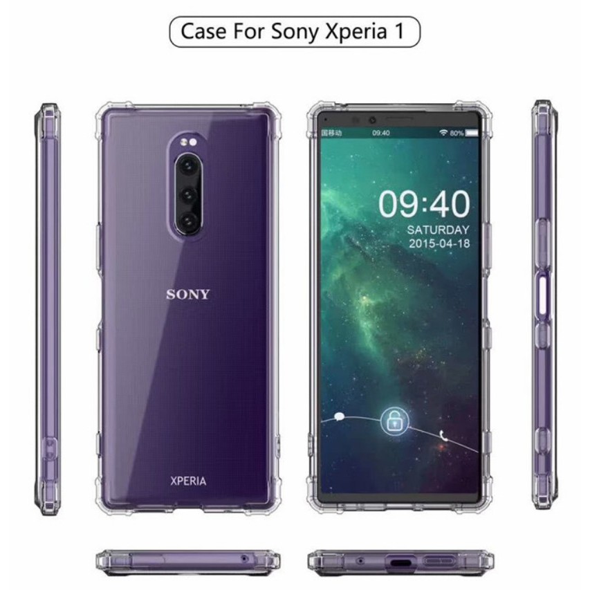 5倍增強型空壓殼 SONY Xperia 1ii Xperia10 10ii Xperia10+ 四角加厚軍事級防摔殼