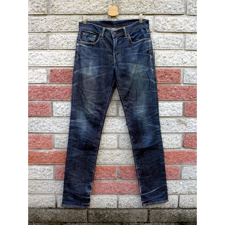 levis 511 二手牛仔褲-正品 窄管 日本製-(levis 86888-0001)-W30 L34