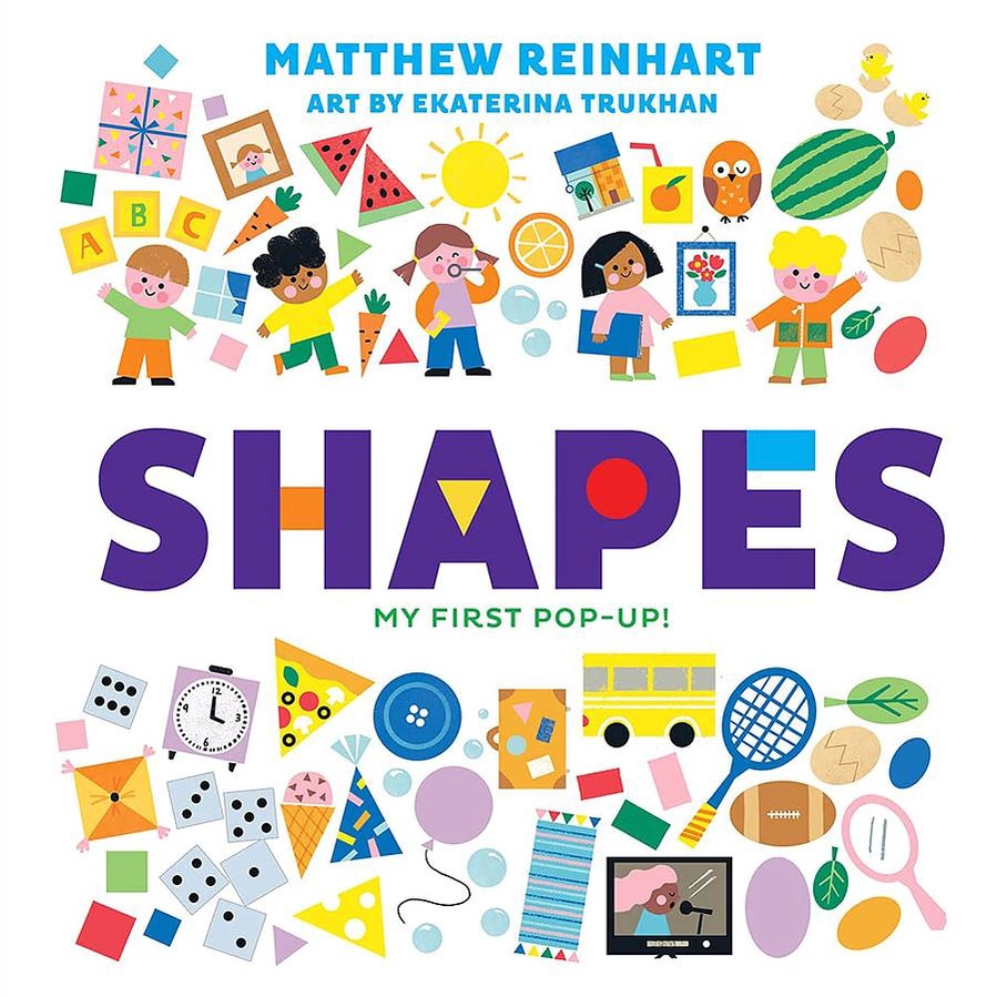 Shapes: My First Pop-Up!/立體書/Matthew Reinhart eslite誠品
